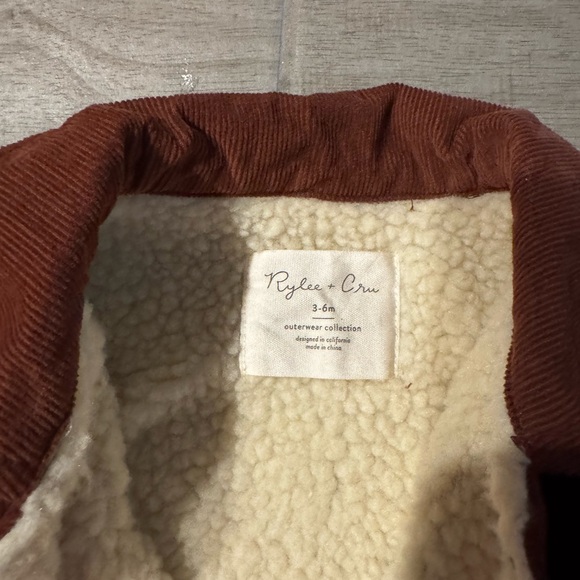 Rylee + Cru Chestnut Corduroy Kids Romper brand new - Picture 2 of 2